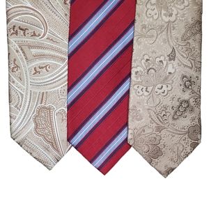 Set of 3 silk ties VGUC
